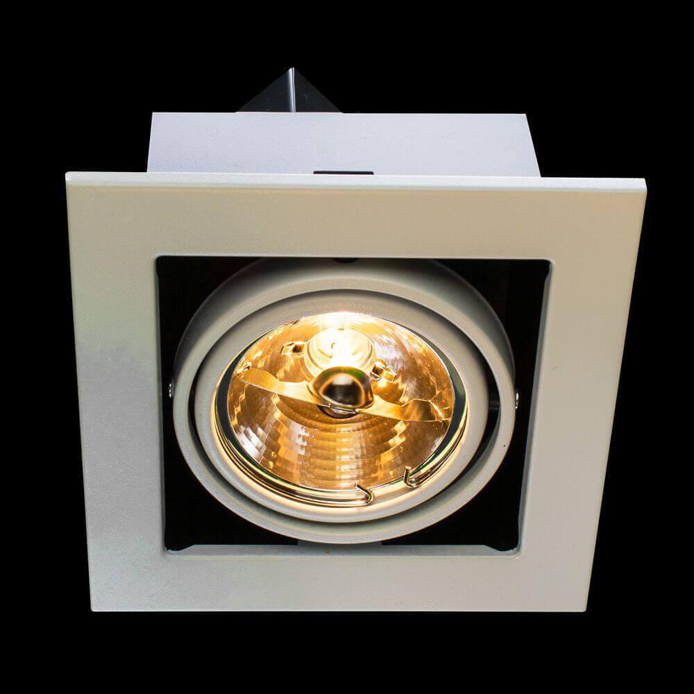 Встраиваемый поворотный светильник Arte Lamp Technika A5930PL-1WH