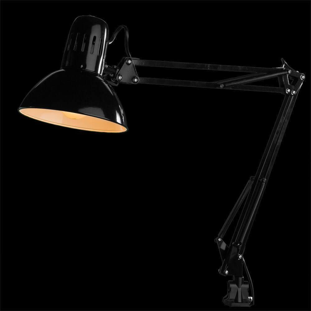 Настольная лампа на струбцине Arte Lamp Senior A6068LT-1BK